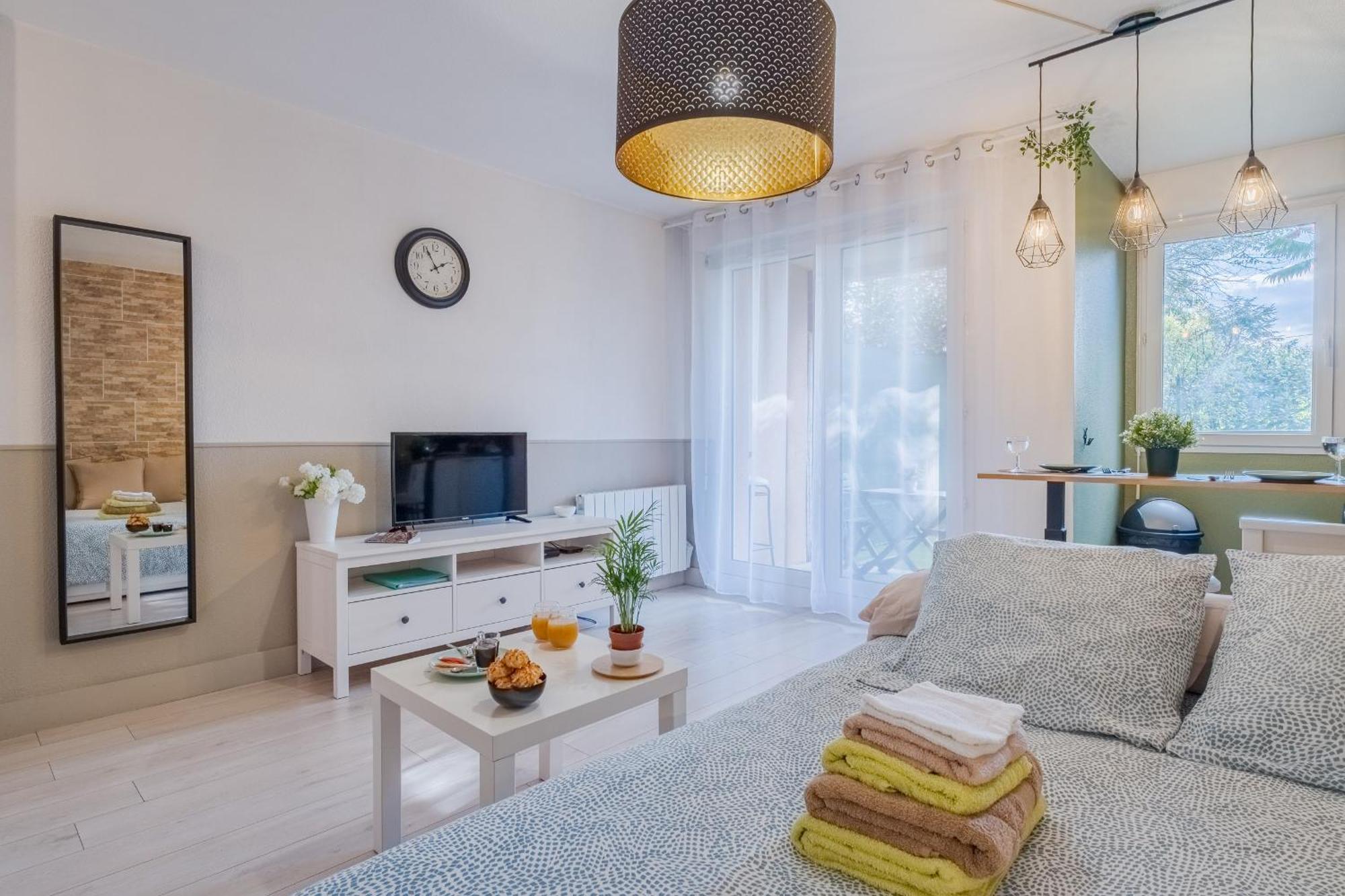 Апартаменты Les Elfes - Avec Entree Autonome, Clim Neuve, Jardin, Parking Prive & Gourmandises Offertes ! - Тулуза Экстерьер фото